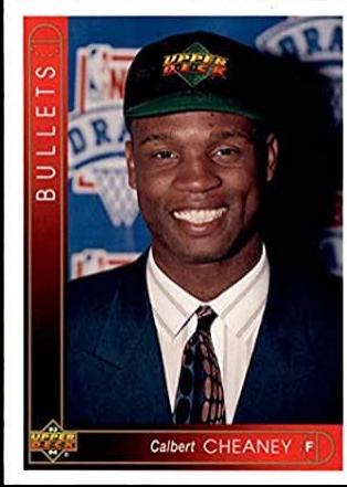 Calbert Cheaney #164 Basketball Cards 1993 Upper Deck