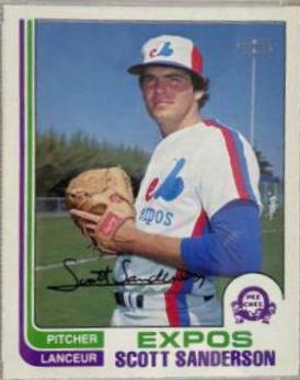 Scott Sanderson #7 Baseball Cards 1982 O Pee Chee