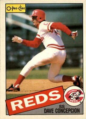 Dave Concepcion #21 Baseball Cards 1985 O Pee Chee