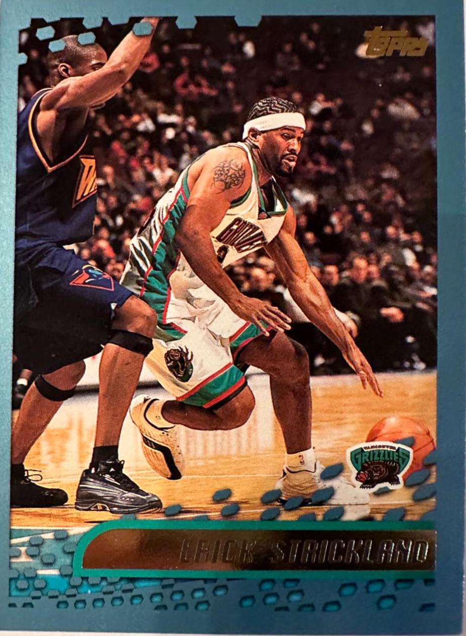 Erick Strickland #113 Basketball Cards 2001 Topps