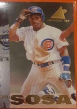 Sammy Sosa #2 Baseball Cards 1997 Pinnacle Inside