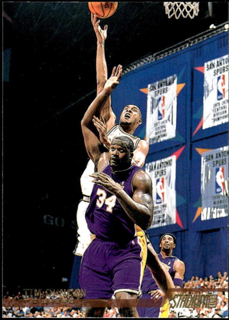 Tim Duncan #10 Basketball Cards 2002 Stadium Club