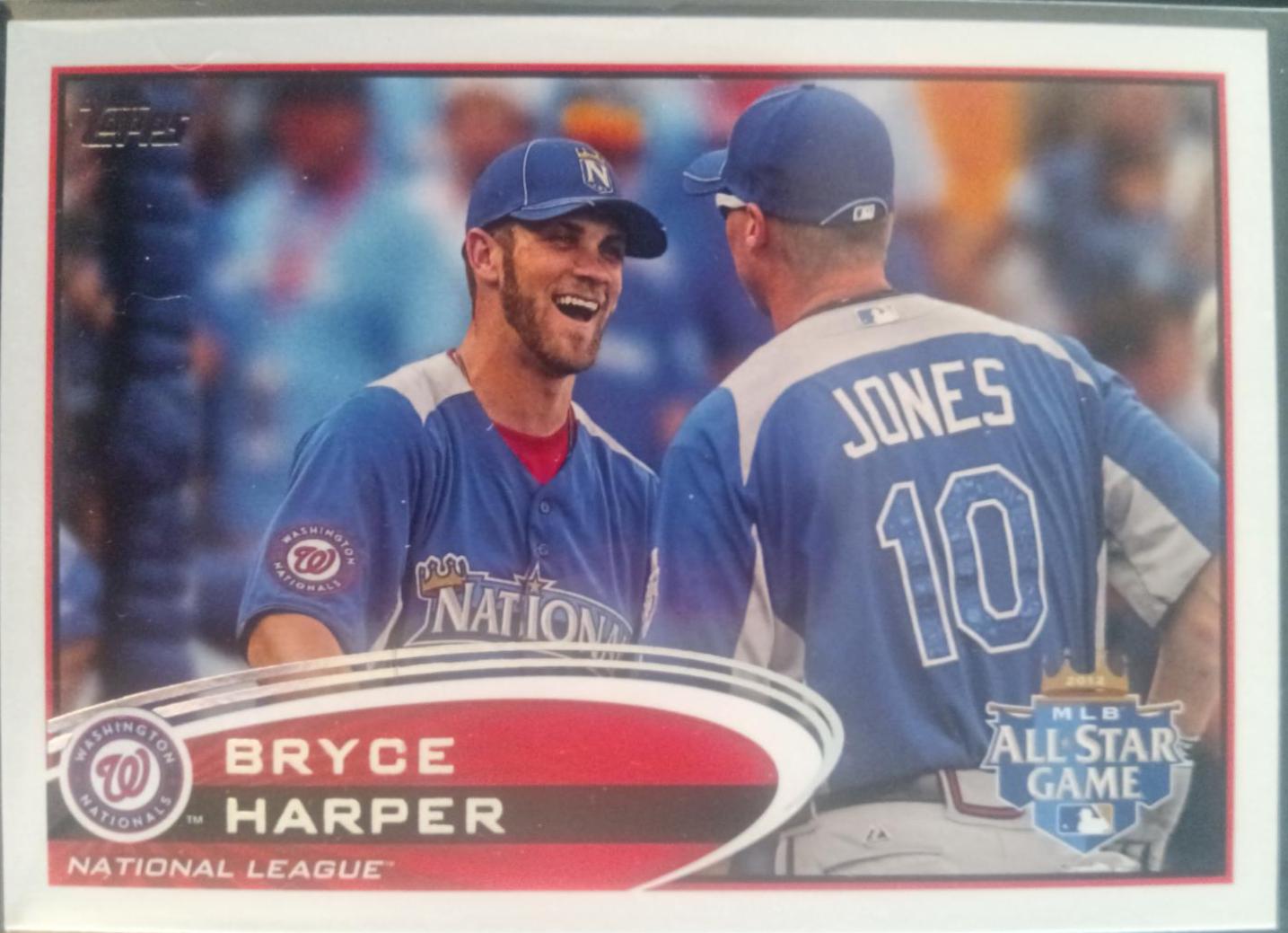 Bryce Harper SSP #US299 Baseball Cards 2012 Topps Update
