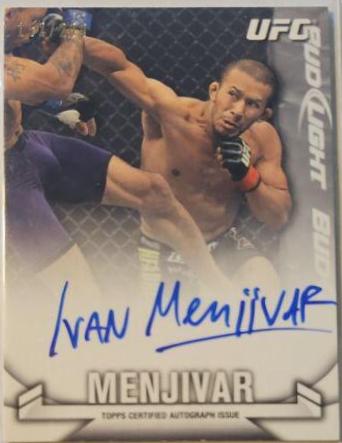 Ivan Menjivar #KA-IM Ufc Cards 2013 Topps UFC Knockout Autographs