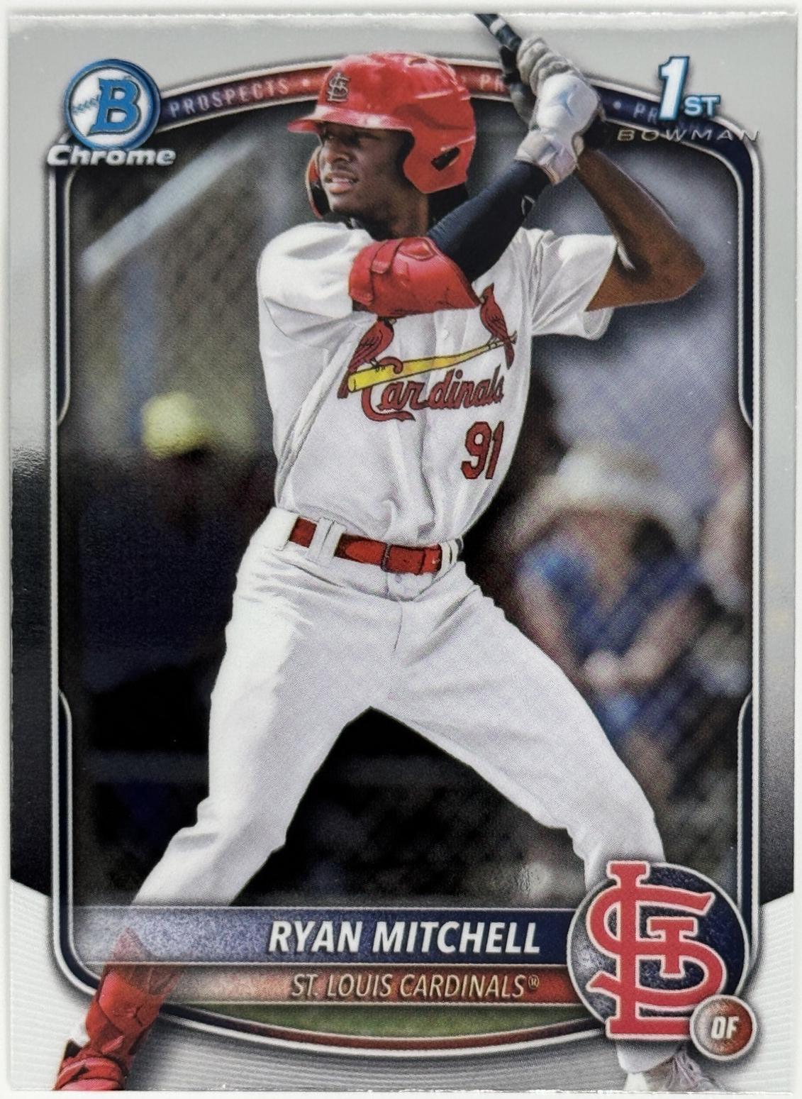 Ryan Mitchell [Logofractor] #BDC-77 Prices | 2025 Bowman Draft Chrome ...