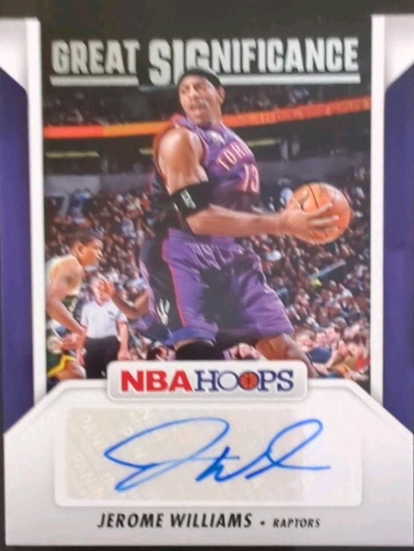 Jerome Williams #GS-JRW Basketball Cards 2024 Panini NBA Hoops Great SIGnificance