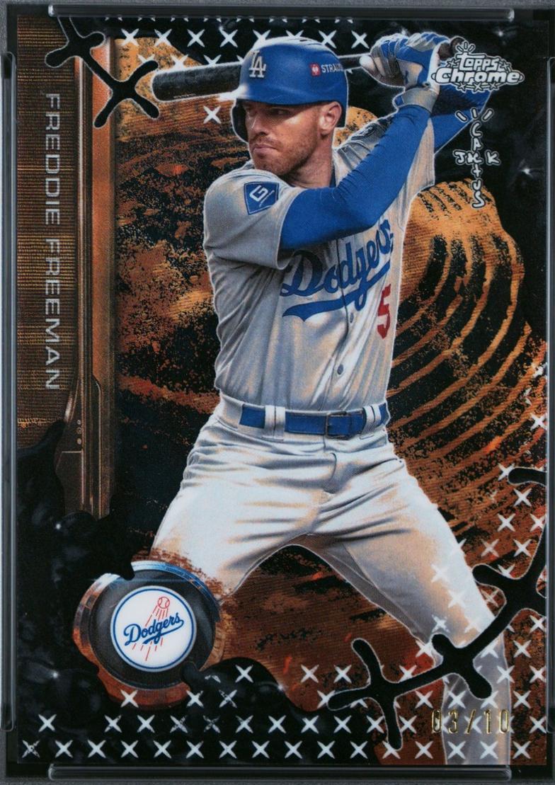 Freddie Freeman [Black Refractor] #43 Prices | 2025 Topps Chrome x