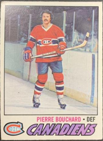 Pierre Bouchard #20 Hockey Cards 1977 O-Pee-Chee