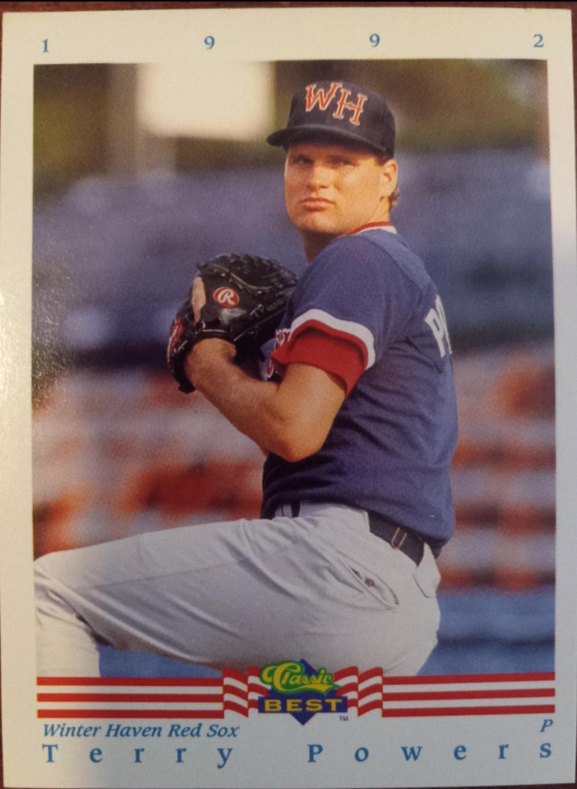 Terry Powers #192 Baseball Cards 1992 Classic Best
