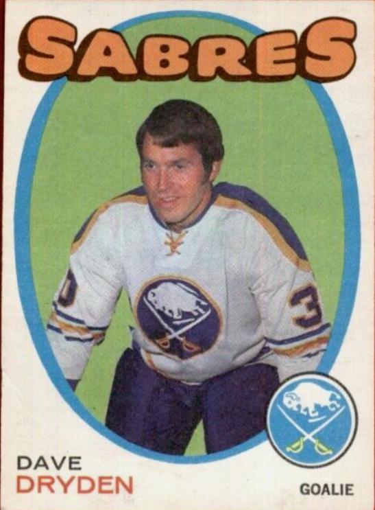 Dave Dryden #159 Hockey Cards 1971 O-Pee-Chee