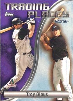 Troy Glaus #TP-TG Baseball Cards 2006 Topps Trading Places