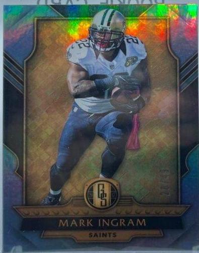 Mark Ingram #20 Football Cards 2017 Panini Gold Standard