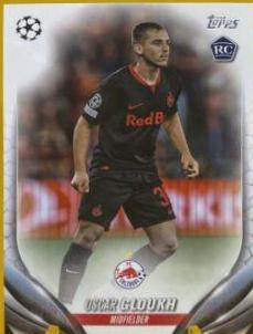 Oscar Gloukh #98 Soccer Cards 2023 Topps UEFA Club