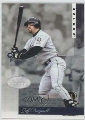 Jeff Bagwell #22 Baseball Cards 1996 Leaf Signature
