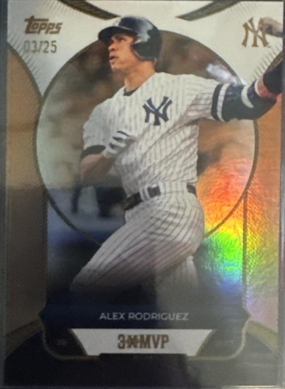 Alex Rodriguez [Orange Foil] #12