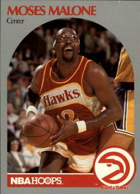 Moses Malone Basketball Cards 1990 Hoops