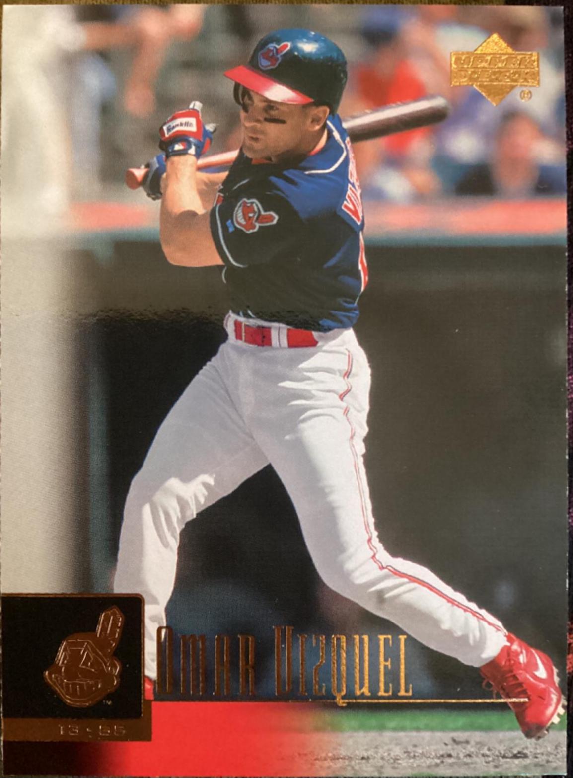 Omar Vizquel Baseball Cards 2001 Upper Deck