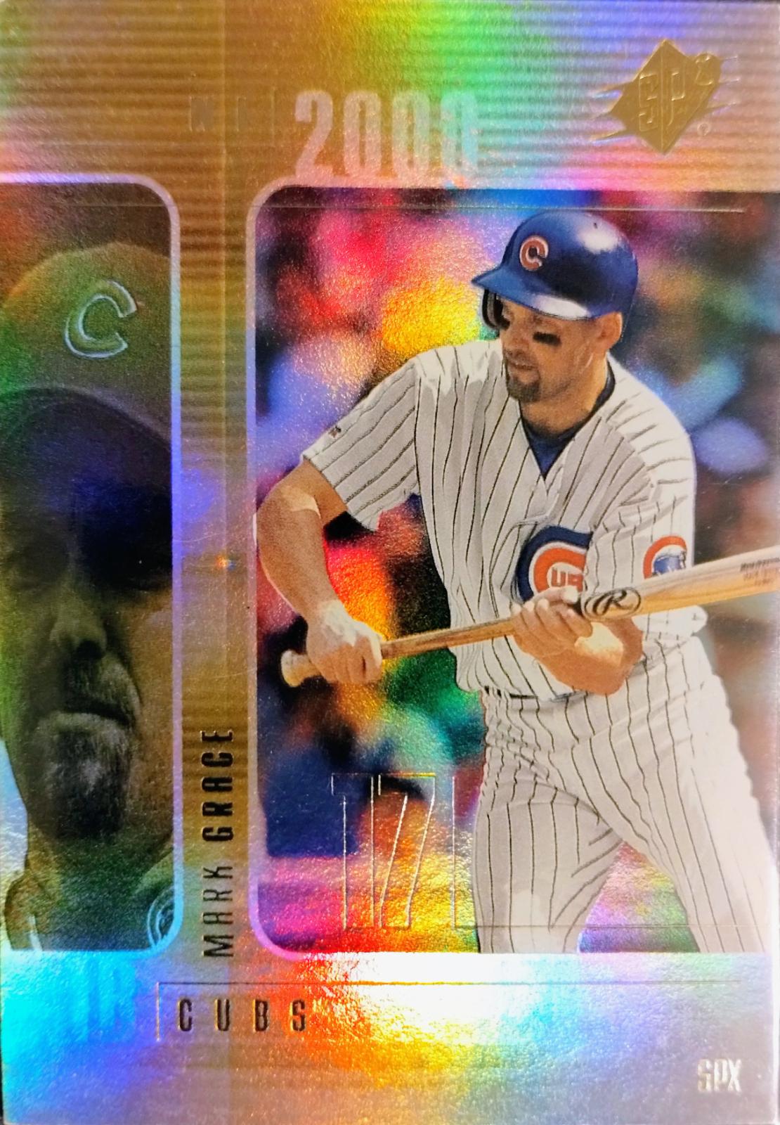 Mark Grace #22 Baseball Cards 2000 Spx