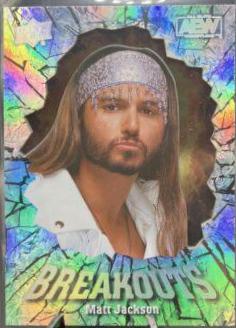 Matt Jackson #BO-34 Wrestling Cards 2022 Upper Deck AEW Breakouts