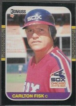 Carlton Fisk #247 Baseball Cards 1987 Donruss