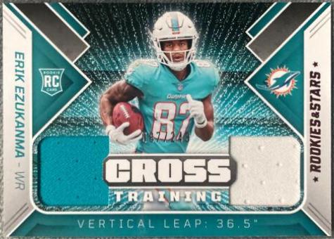 Erik Ezukanma #CT-EE Football Cards 2022 Panini Rookies & Stars Cross Training