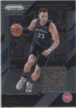 Blake Griffin #23 Basketball Cards 2018 Panini Prizm Sensational Swatches