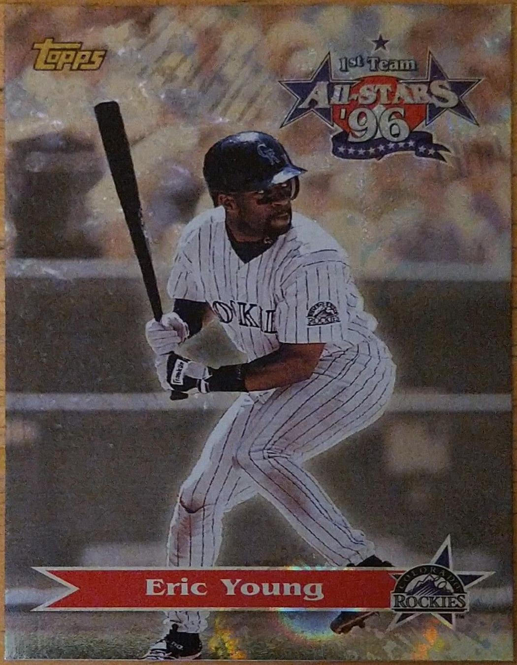 Eric Young #AS6 Baseball Cards 1997 Topps All Stars
