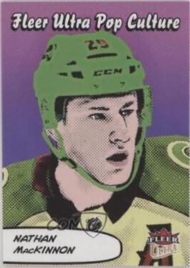 Nathan MacKinnon #PC-10 Hockey Cards 2021 Ultra Pop Culture