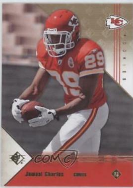 Jamaal Charles #126 Football Cards 2008 SP Rookie Edition