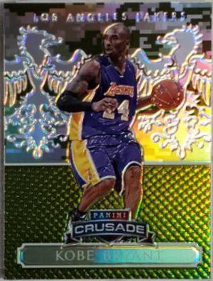 Kobe Bryant #40 Basketball Cards 2014 Panini Excalibur Crusade