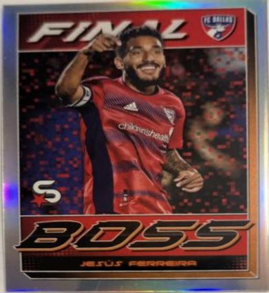 Jesus Ferreira #FB-13 Soccer Cards 2024 Topps Superstars MLS Final Boss