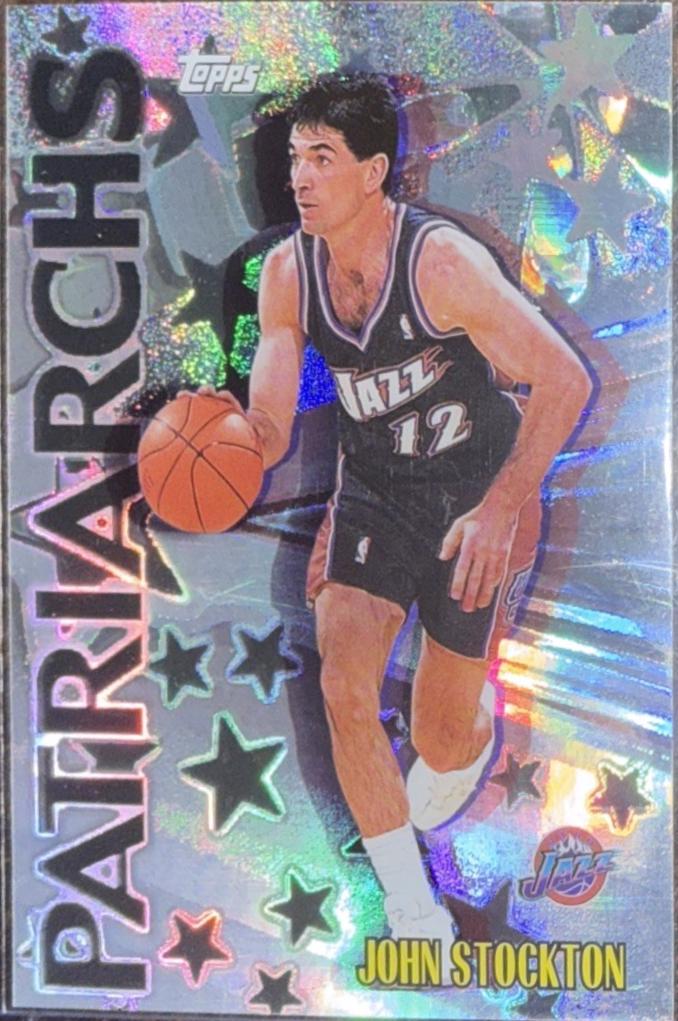 John Stockton #P11 Basketball Cards 1999 Topps Patriarchs