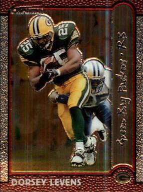 Dorsey Levens #43 1999 Bowman Chrome Football
