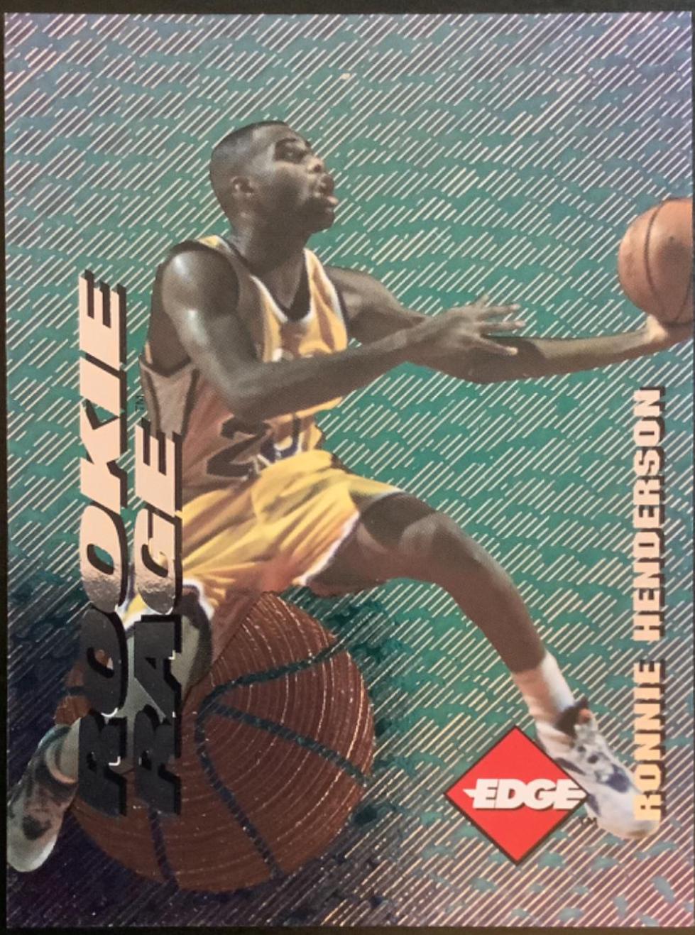 Ronnie Henderson #43 Basketball Cards 1996 Collector's Edge Rookie Rage