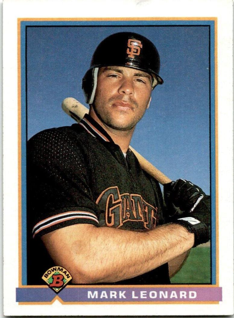 MARK LEONARD #624 Baseball Cards 1991 Bowman