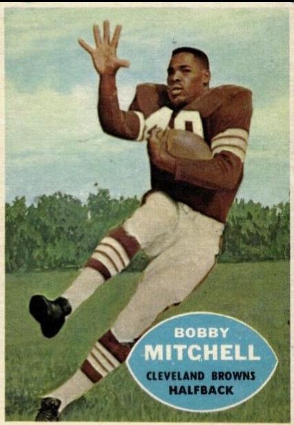 Bobby Mitchell #25 Football Cards 1960 Topps
