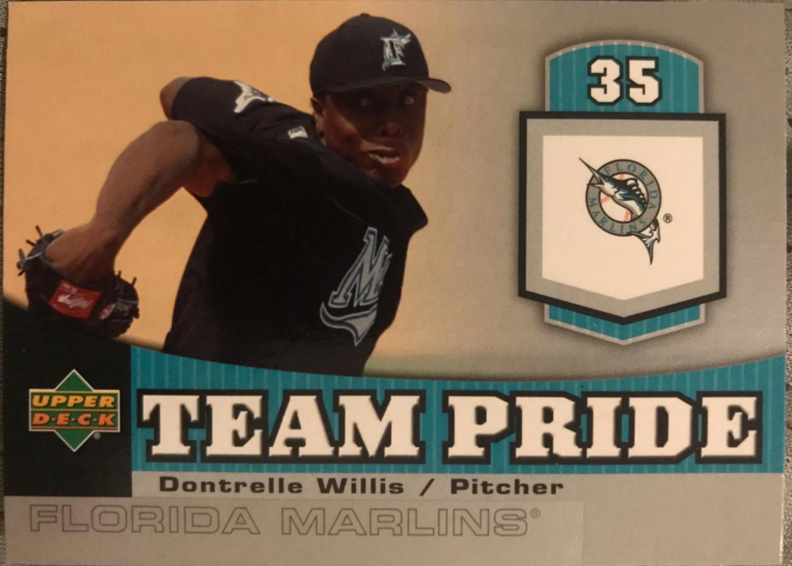 Dontrelle Willis #TP-DW Baseball Cards 2006 Upper Deck Team Pride