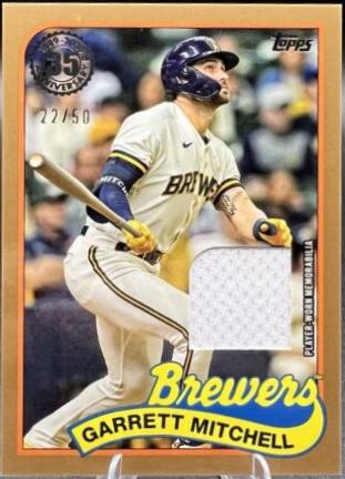 Garrett Mitchell [Gold] #89BR-GMI