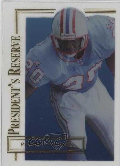 Rodney Thomas #79 Football Cards 1996 Collector's Edge President's Reserve