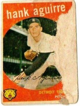 Hank Aguirre #36 Baseball Cards 1959 Venezuela Topps