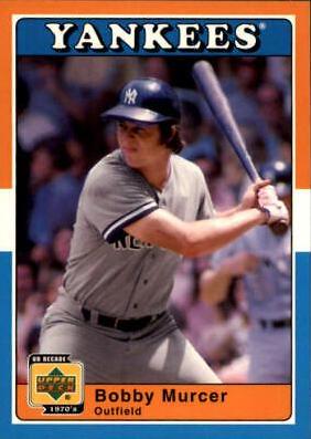 Bobby Murcer #41 Baseball Cards 2001 Upper Deck Decade 1970's
