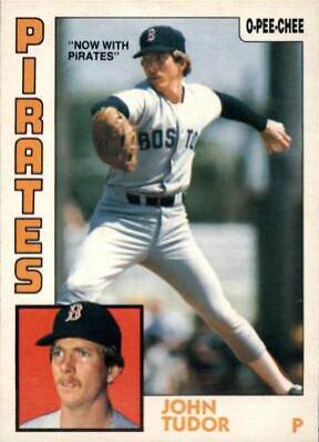 John Tudor #171 Baseball Cards 1984 O Pee Chee