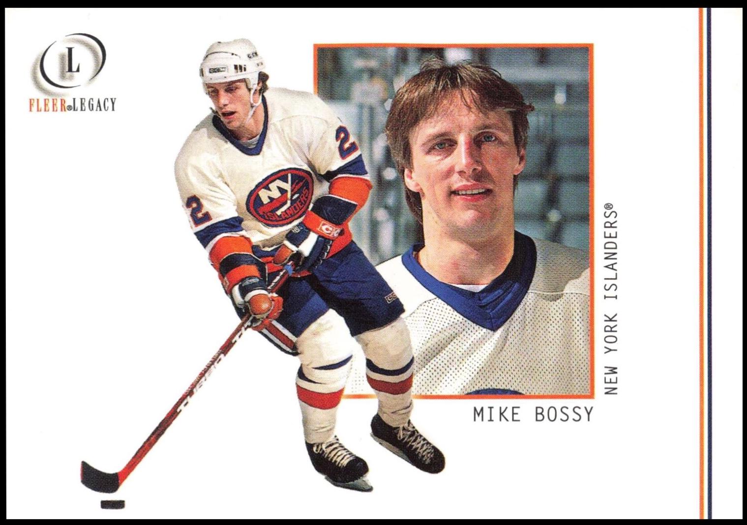 Mike Bossy #32 Hockey Cards 2001 Fleer Legacy