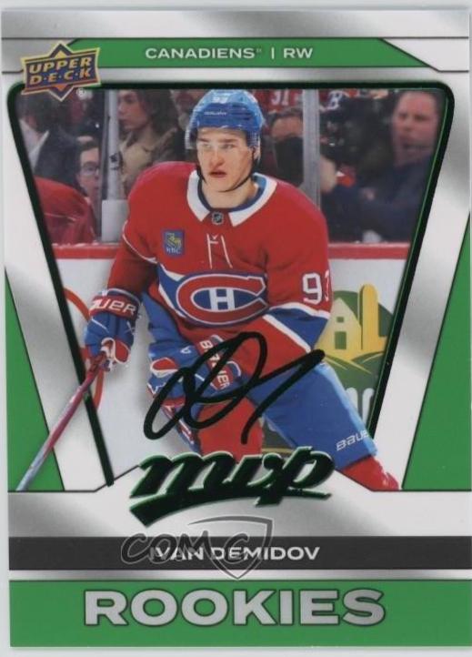 Ivan Demidov #233 2025-26 Upper Deck MVP Hockey