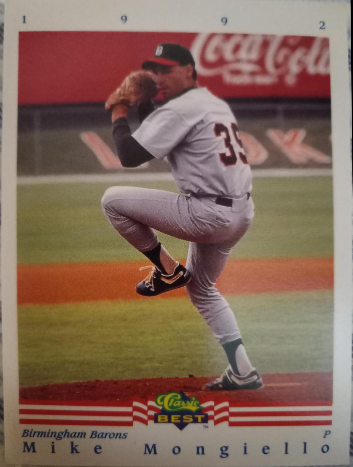 Mike Mongiello #31 Baseball Cards 1992 Classic Best