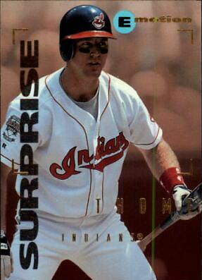 Jim Thome #39 Baseball Cards 1995 Emotion