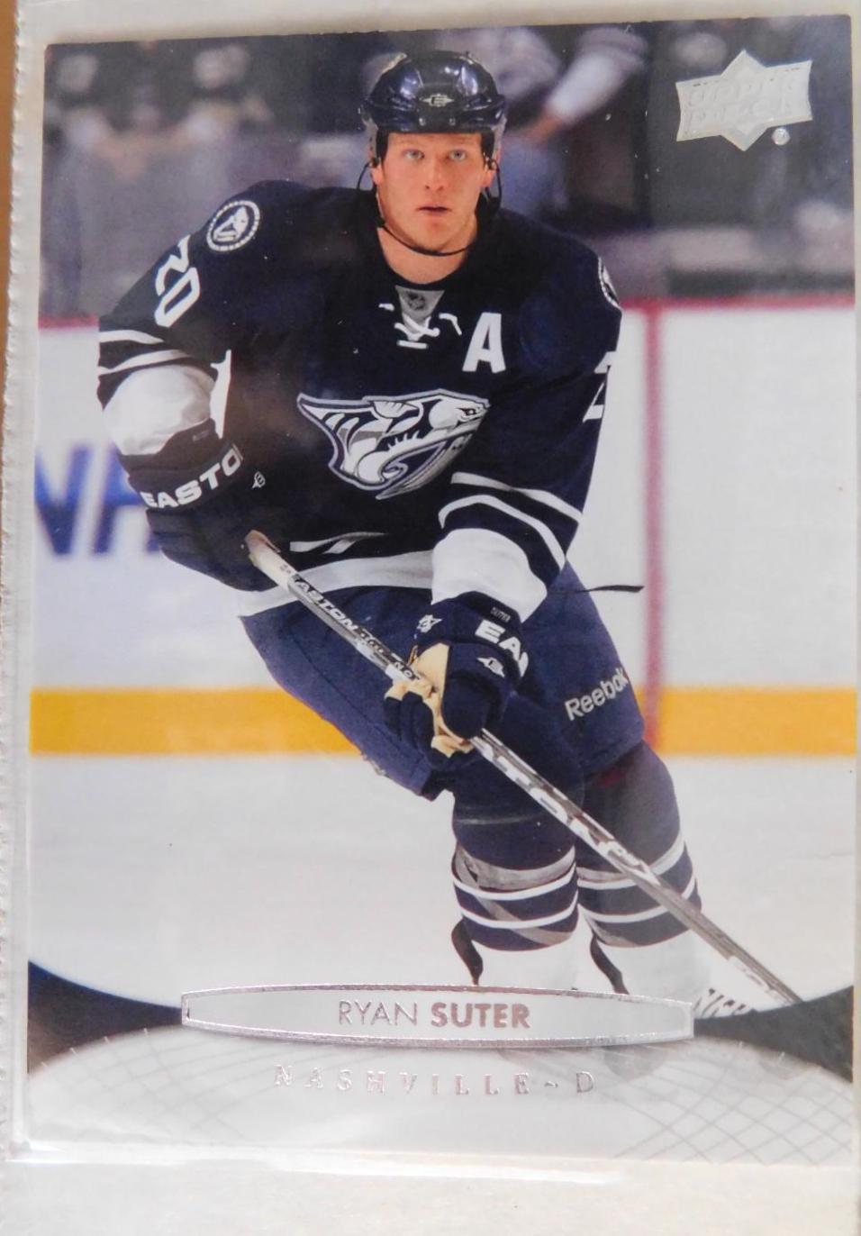 Ryan Suter #94 Hockey Cards 2011 Upper Deck