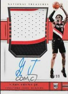 Gary Trent Jr. Patch Autograph