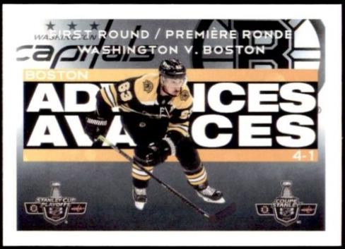 Playoffs Round 1 #6 Hockey Cards 2021 Topps NHL Sticker