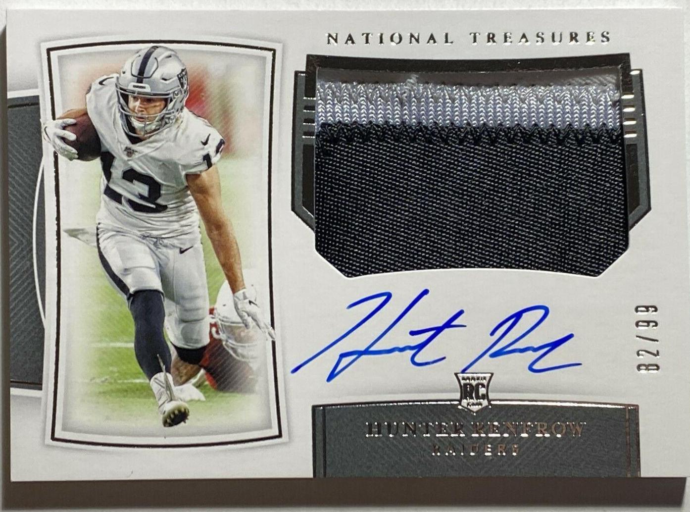 Hunter Renfrow [Patch Autograph] #199